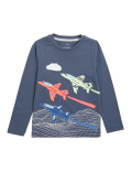 Pure Cotton Airplanes Top (2-7 Yrs)