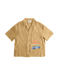 Linen Rich Hot Wheels&trade; Graphic Shirt (2-8 Yrs)