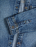 Pure Cotton Twill Denim Shirt (2-8 Yrs)