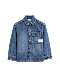 Pure Cotton Twill Denim Shirt (2-8 Yrs)
