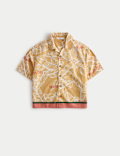 Pure Cotton Tropical Print Shirt (2-8 Yrs)