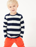 Cotton Striped Top (2-7 Yrs)