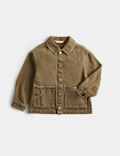 Pure Cotton Denim Overshirt (2-8 Yrs)