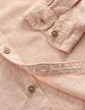 Linen Rich Grandad Shirt (2-8 Yrs)