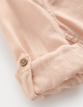 Linen Rich Grandad Shirt (2-8 Yrs)