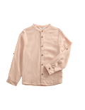 Linen Rich Grandad Shirt (2-8 Yrs)