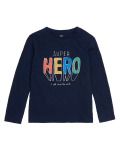 Pure Cotton Super Hero Top (2-7 Yrs)