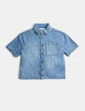 Pure Cotton Denim Shirt (2-8 Yrs)
