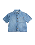 Pure Cotton Denim Shirt (2-8 Yrs)