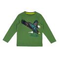 Cotton Embroidered Eagle Top
