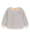 Cotton Rich Striped Sweatshirt