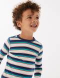 3pk Cotton Rich Dinosaur Tops (2-7 Yrs)