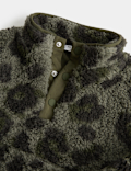 Borg Animal Print Jacket (2-8 Yrs)