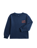 Pure Cotton Band Graphic Top (2-8 Yrs)
