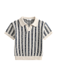 Cotton Rich Striped Knitted Top (2-10 Yrs)