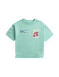 Pure Cotton Graphic T-Shirt (2-8 Yrs)