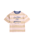 Pure Cotton Striped T-Shirt (2-8 Yrs)