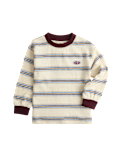 Pure Cotton Textured Striped Top (2-8 Yrs)