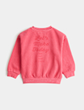 Cotton Rich Graphic Sweatshirt (2-8 Yrs)