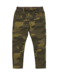 Cotton Camouflage Pull-on Jeans (2-7 Yrs)