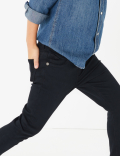 Regular Fit Cotton Stretch Jeans (3 Months - 7 Years)