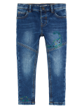 Embroidered Dinosaur Jeans (2-7 Years)