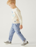Pure Cotton Denim Jeans