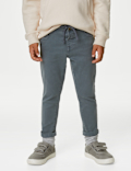 Skinny Cotton Rich Elasticated Waist Jeans (2-8 Yrs)