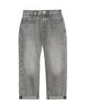Relaxed Pure Cotton Elasticated Waist Jeans (2-8 Yrs)