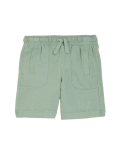Pure Cotton Textured Shorts (2-7 Yrs)