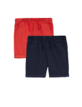 2pk Pure Cotton Shorts