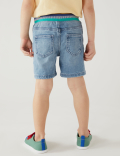 Cotton Rich Denim Shorts