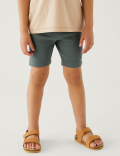 Cotton Rich Ribbed Cycling Shorts