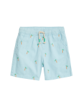 Pure Cotton Palm Tree Shorts (2–8 Yrs)