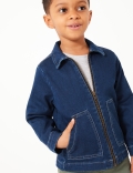 Cotton Rich Boxy Denim Jacket (2-7 Years)