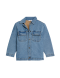 Denim Borg Lined Shacket (2-8 Yrs)