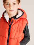Borg Padded Gilet (2-7 Yrs)