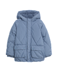 Midweight Padded Hooded Coat (2-8 Yrs)