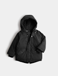 Cotton Rich Borg Lined Parka Coat (2-8 Yrs)