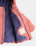 Borg Lined Padded Coat (2-8 Yrs)