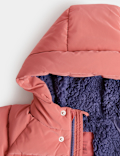 Borg Lined Padded Coat (2-8 Yrs)