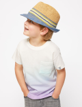 Cotton Dip Dye T-Shirt (2-7 Yrs)