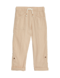 Pure Cotton Double Cloth Trousers (2-8 Yrs)