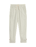 Linen Rich Trousers (2-8 Yrs)