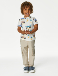 Pure Cotton Cargo Trousers