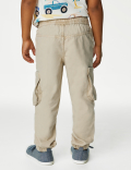 Pure Cotton Cargo Trousers