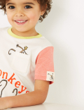 Roald Dahl™ & NHM™ Monkey T-Shirt (2-7 Yrs)