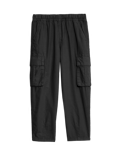 Pure Cotton Ripstop Cargo Trousers (2-8 Yrs)
