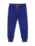 Cotton Ottoman Ribbed Joggers