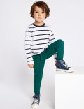 Cotton Rich Draw Cord Joggers (3 Mths - 7 Yrs)